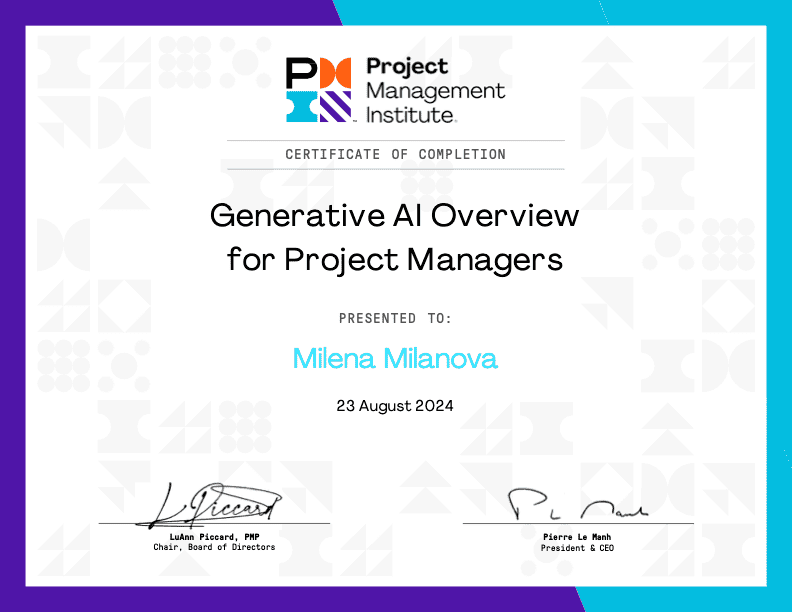 Generative AI Overview for Project Managers